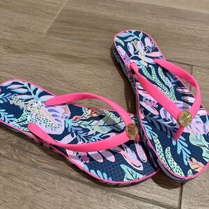 New Lilly Pulitzer flip flops